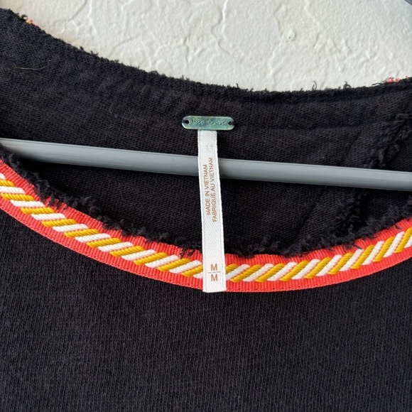 Free People Black Cutout Sleeveless Maxi Dress Bohemian Size Medium - Picture 9 of 9